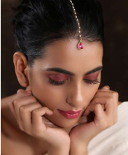 Indian style head jewelry